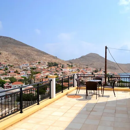 Villa Cassandra Chalki Town Exterior photo